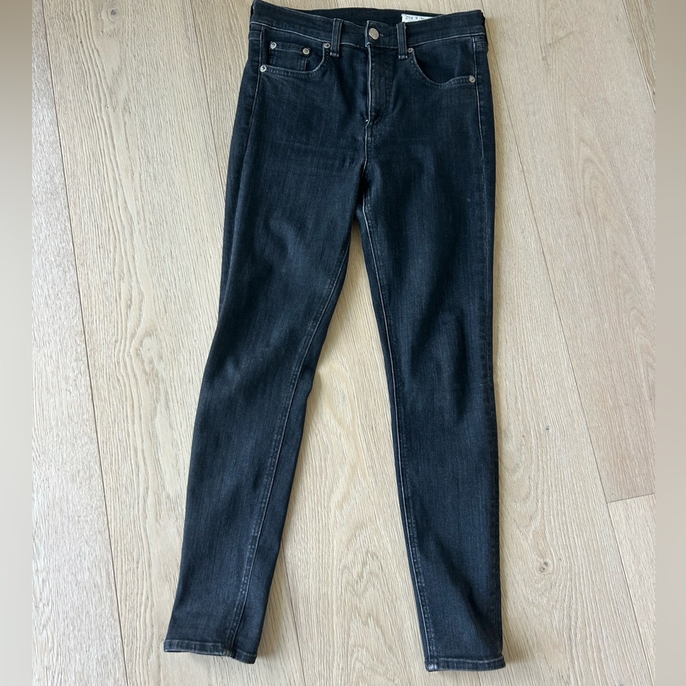 Rag & Bone Black Skinny Jeans